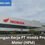 Lowongan Kerja PT Honda Prospect Motor (HPM) Karawang