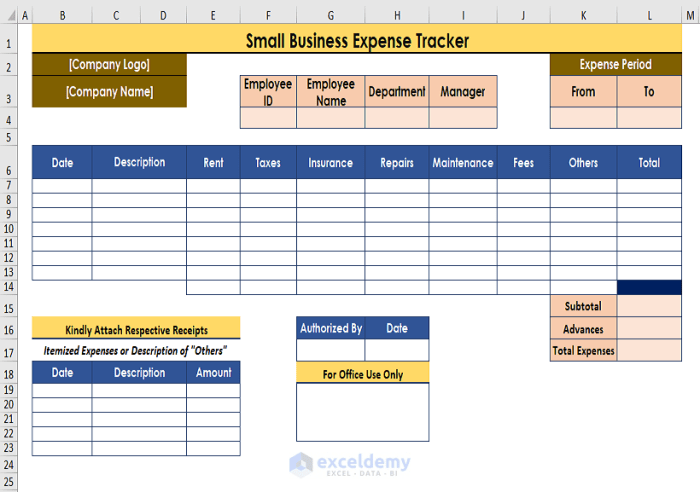 Track expenses